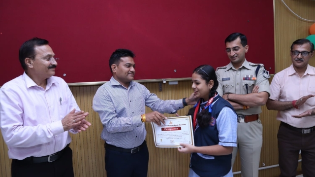 PSY Meritorious honor in Sagar Collectorate-2024